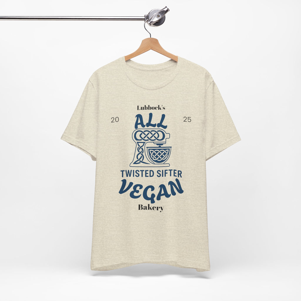 Twisted Sifter Bakery Logo Tee — Minimal Artisan Bakery T-Shirt