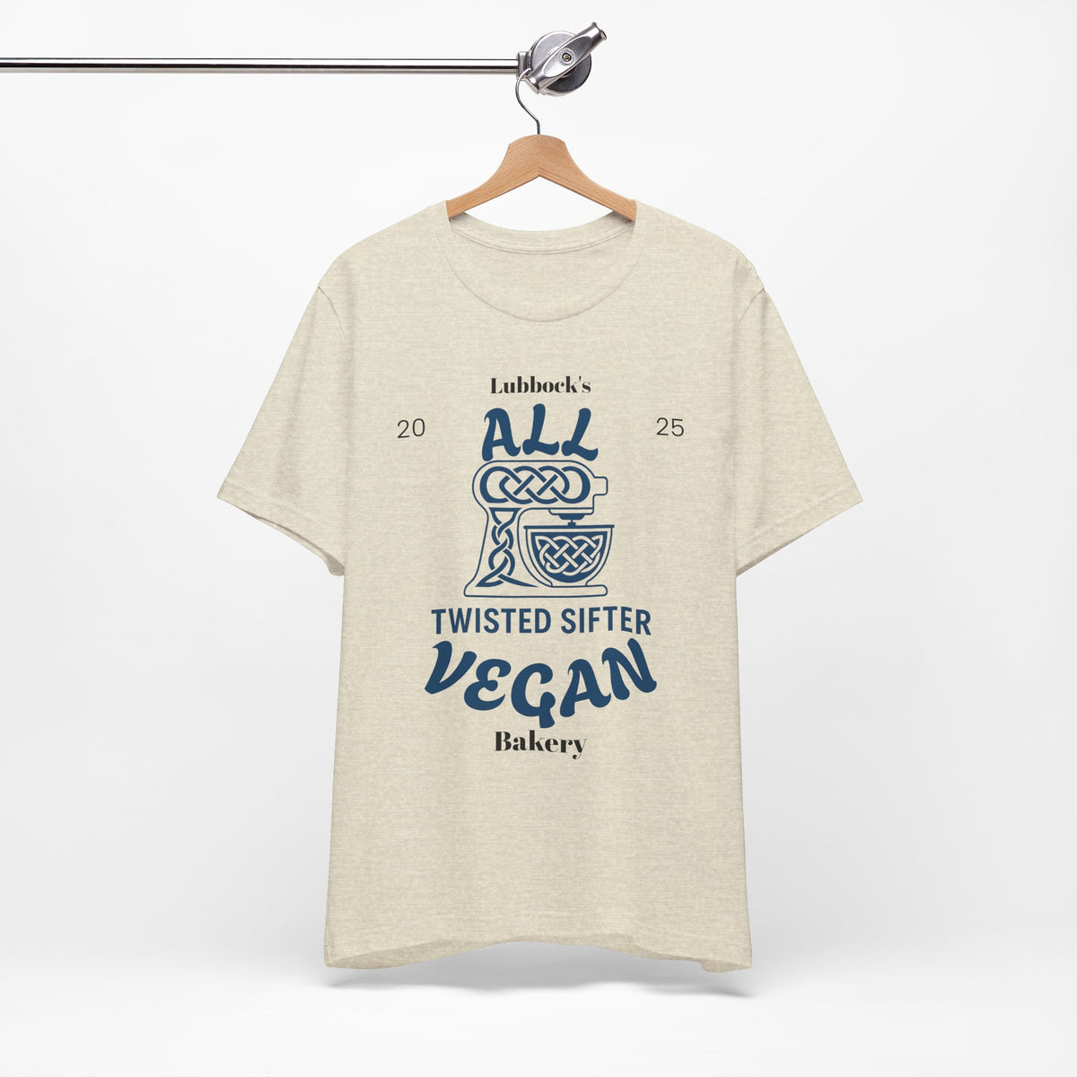 Twisted Sifter Bakery Logo Tee — Minimal Artisan Bakery T-Shirt
