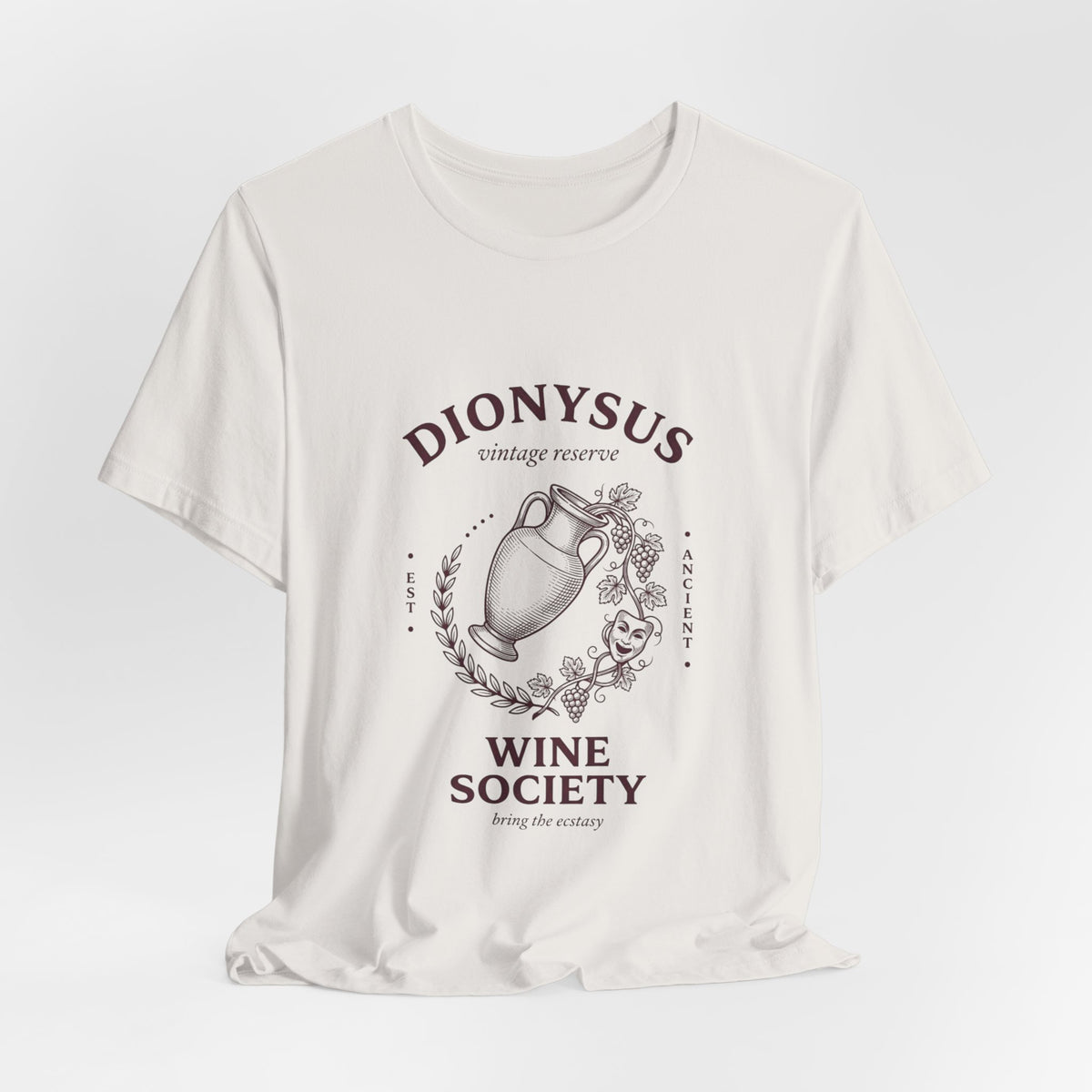 Dionysus Wine Society Tee | Greek Mythology, Mythcore Classic