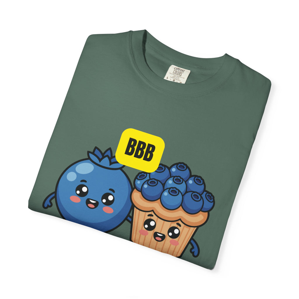 Blueberry’s Best Buddy T-Shirt — Cute Blueberry & Muffin Graphic Tee