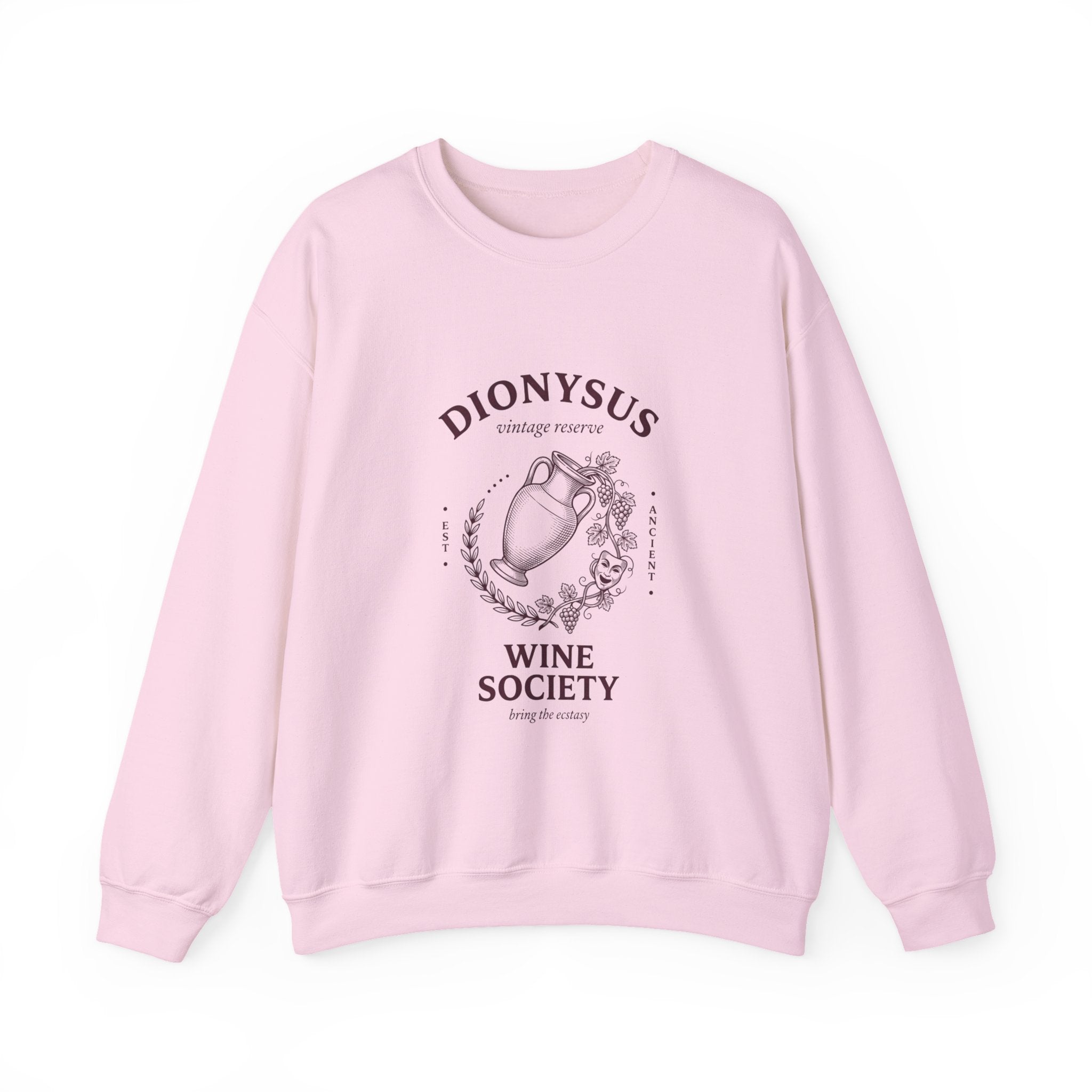 Dionysus Wine Society Crewneck Sweatshirt | Greek Mythology, Mythcore