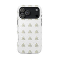 Magnetic Impact-Resistant Phone Case — Minimal Triangle Pattern