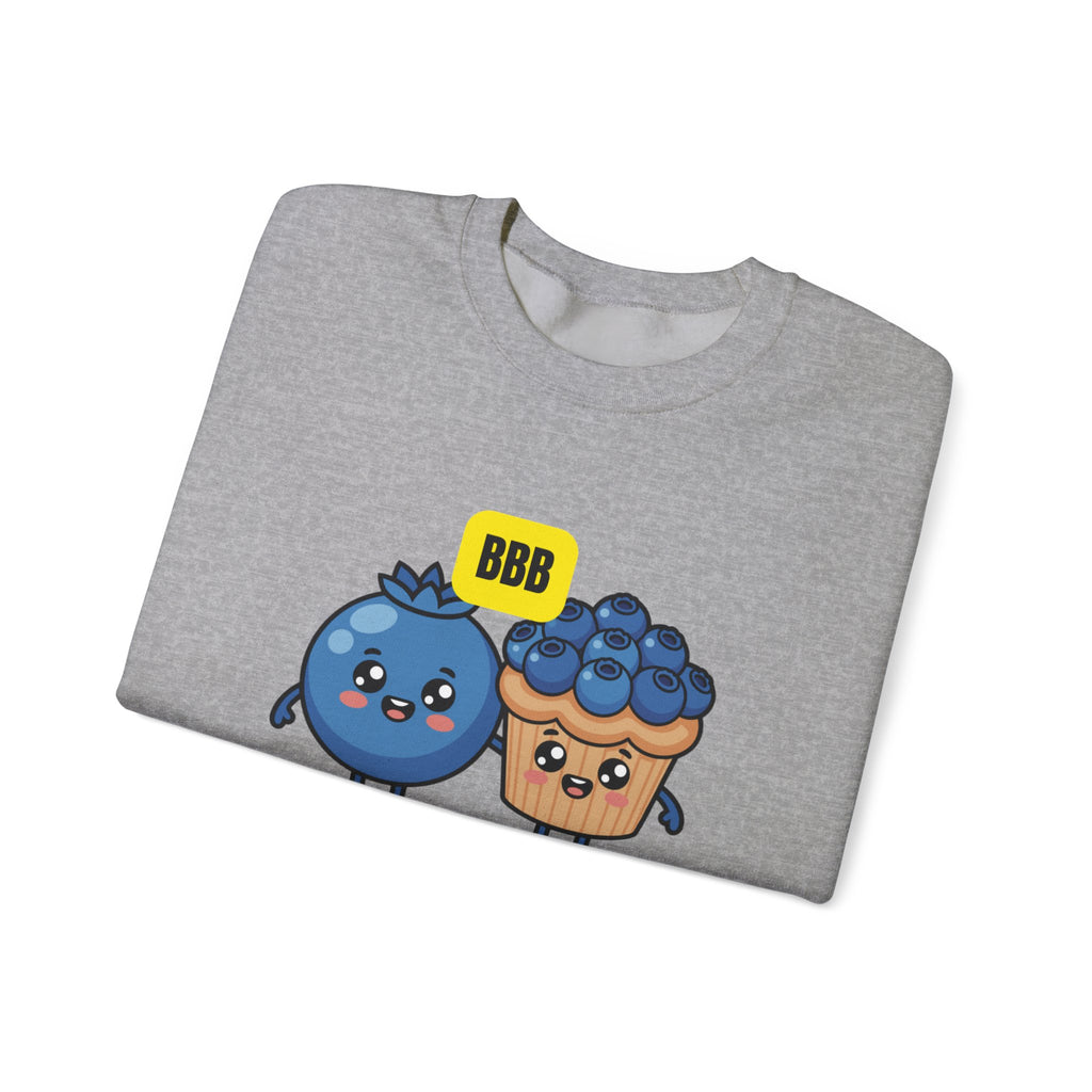 Blueberry Best Buddy Crewneck Sweatshirt
