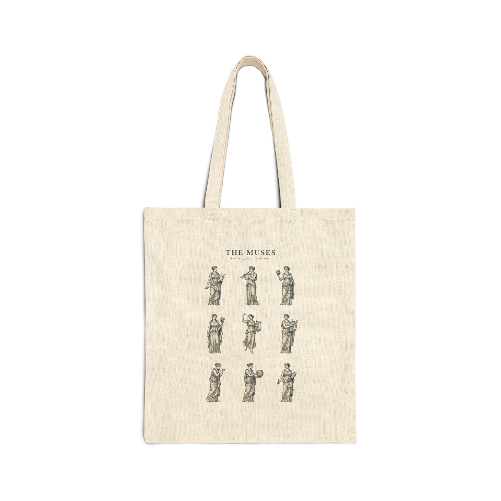 Classical Muses Illustration Tote | Greek Mythology, Mythcore Canvas