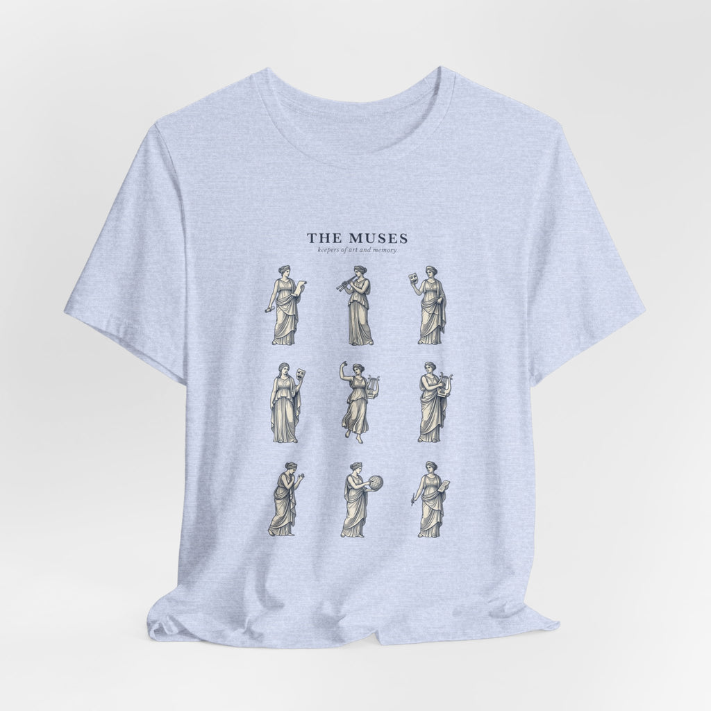 The Muses Tee | Greek Mythology, Mythcore Classic Art