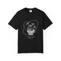 Mystic Tea Ceremony T-Shirt — Moon Phases & Moth Illustration