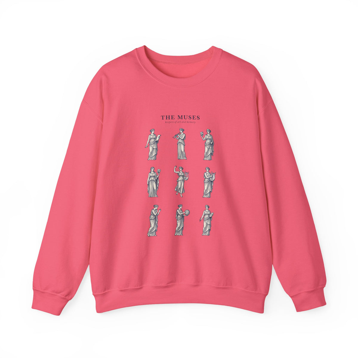 The Muses crewneck sweatshirt | Greek mythology, mythcore, classical art