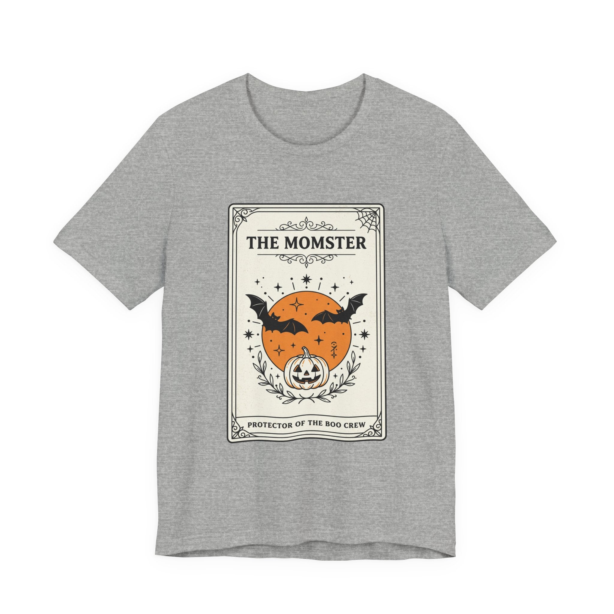 Momster Halloween Pumpkin Bat Tee | Momster Halloween T-Shirt