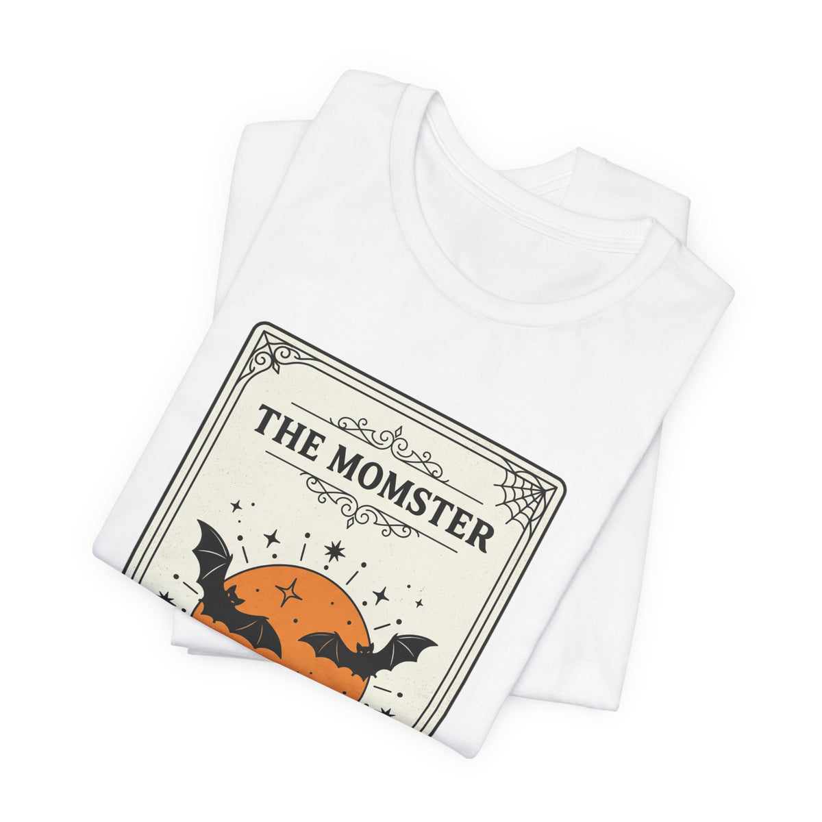 Momster Halloween Pumpkin Bat Tee | Momster Halloween T-Shirt