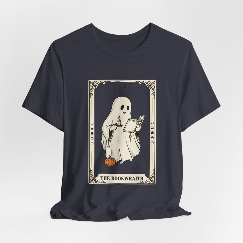 Bookwraith Ghost Reading Tee | Spooky Reader, Halloween Bookish