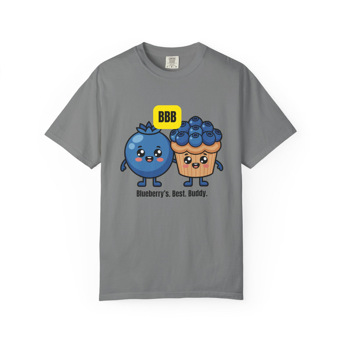 Blueberry’s Best Buddy T-Shirt — Cute Blueberry & Muffin Graphic Tee