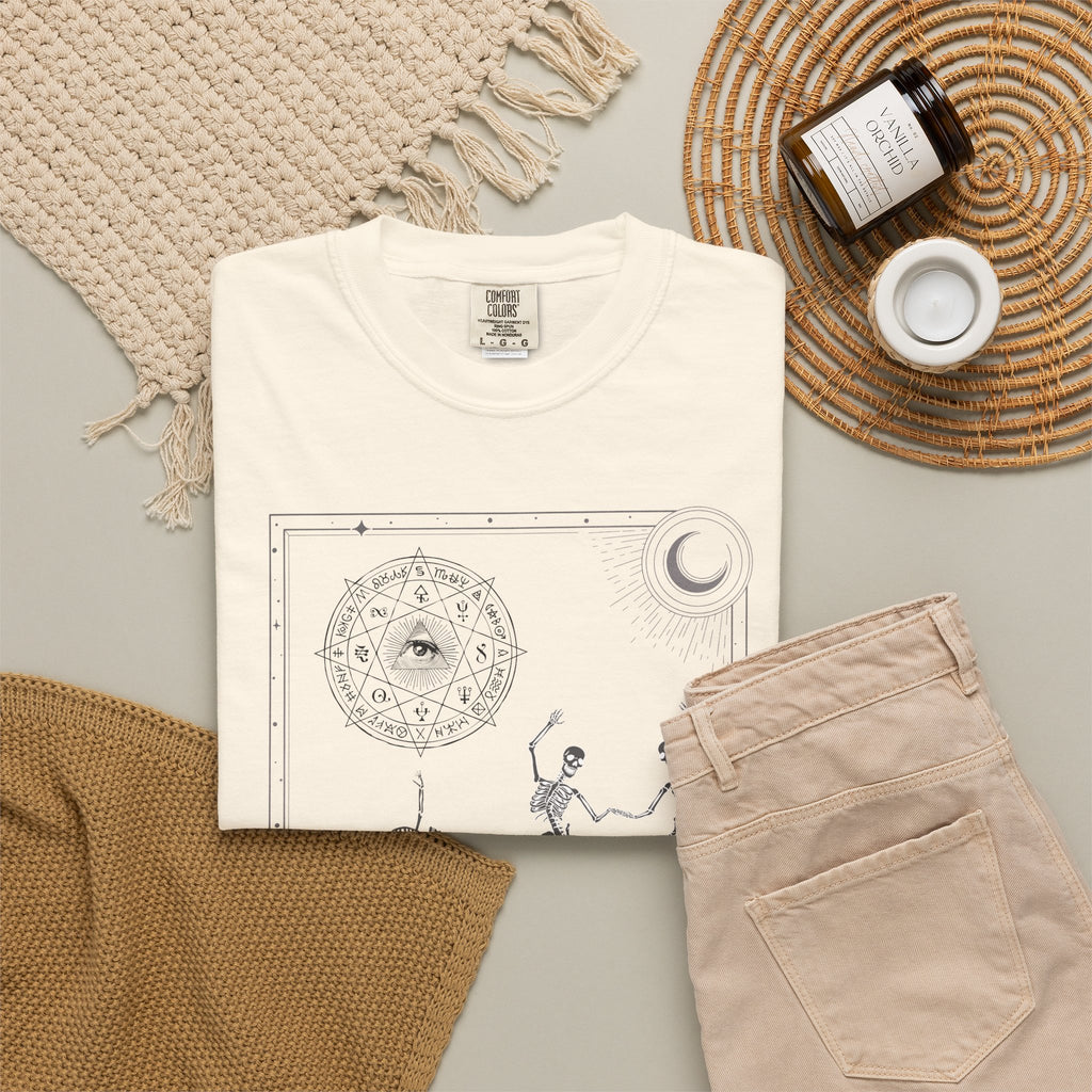 T-Shirt — 'The Ritual' Moon & Dance Graphic Tee