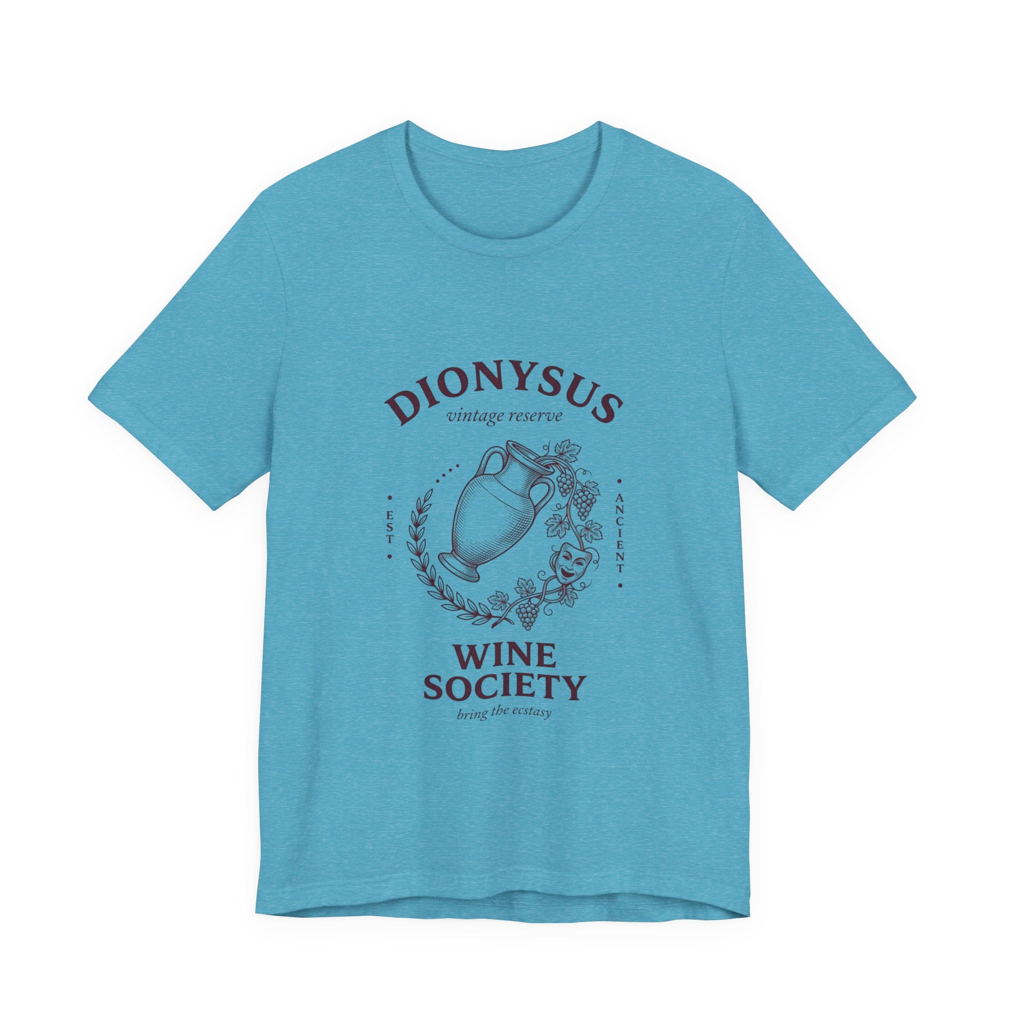 Dionysus Wine Society Tee | Greek Mythology, Mythcore Classic