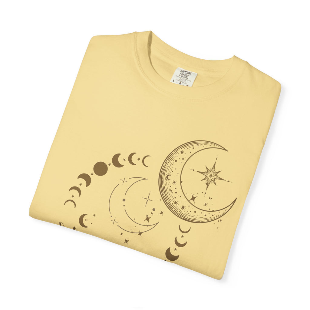 Moon Phase T-Shirt — Celestial Crescent & Phases Graphic Tee