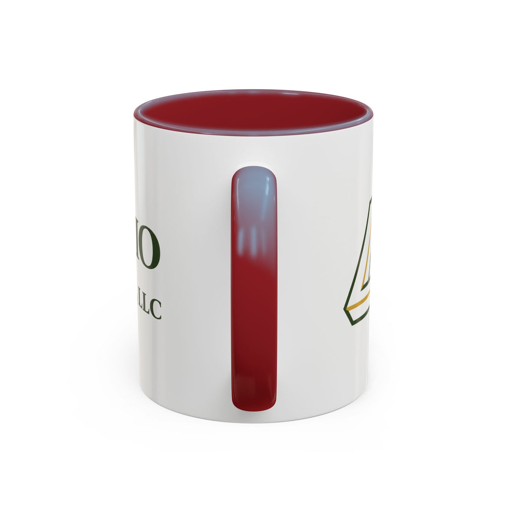Sagefolio Advisors Logo Accent Coffee Mug — Branded Business Mug (11/15oz)