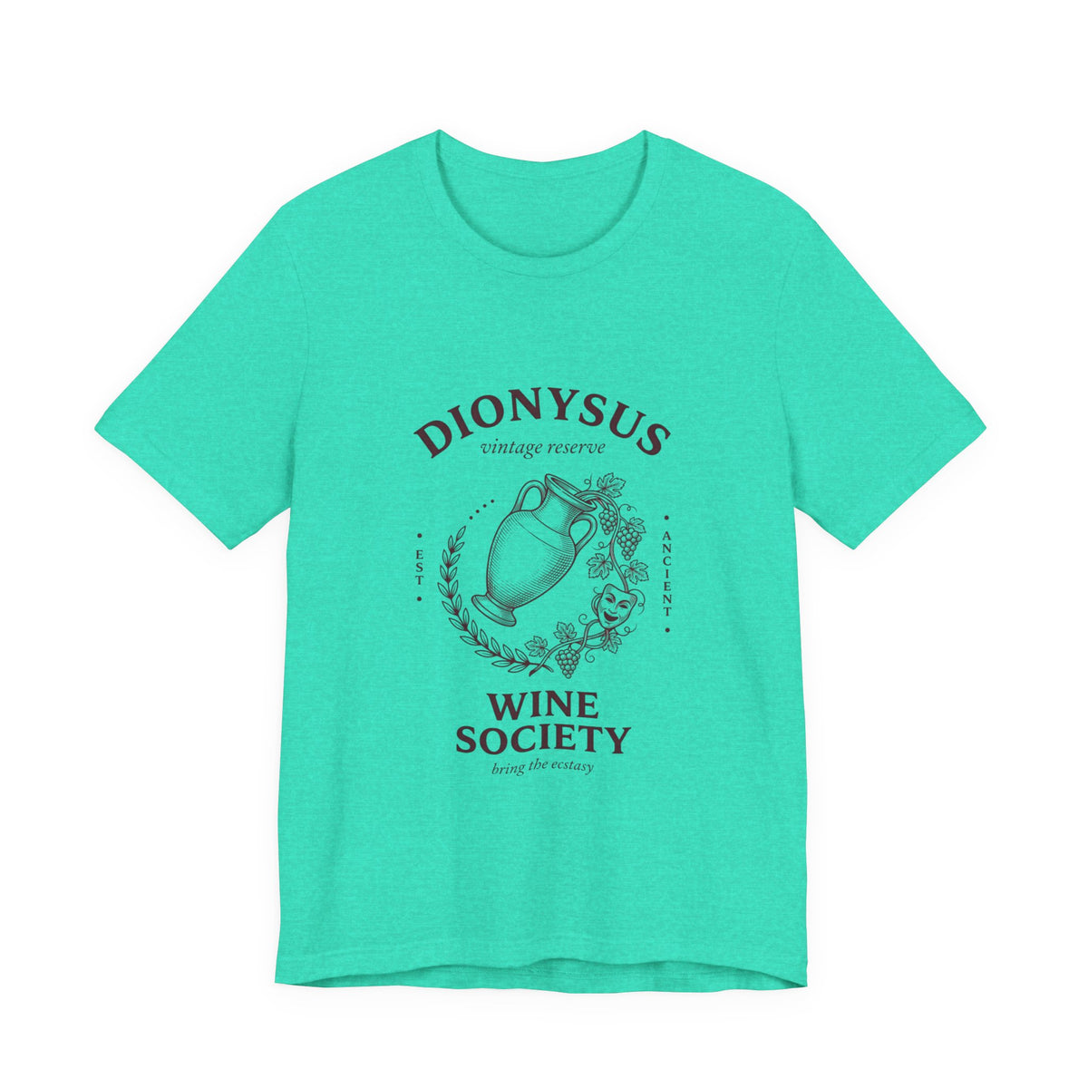 Dionysus Wine Society Tee | Greek Mythology, Mythcore Classic