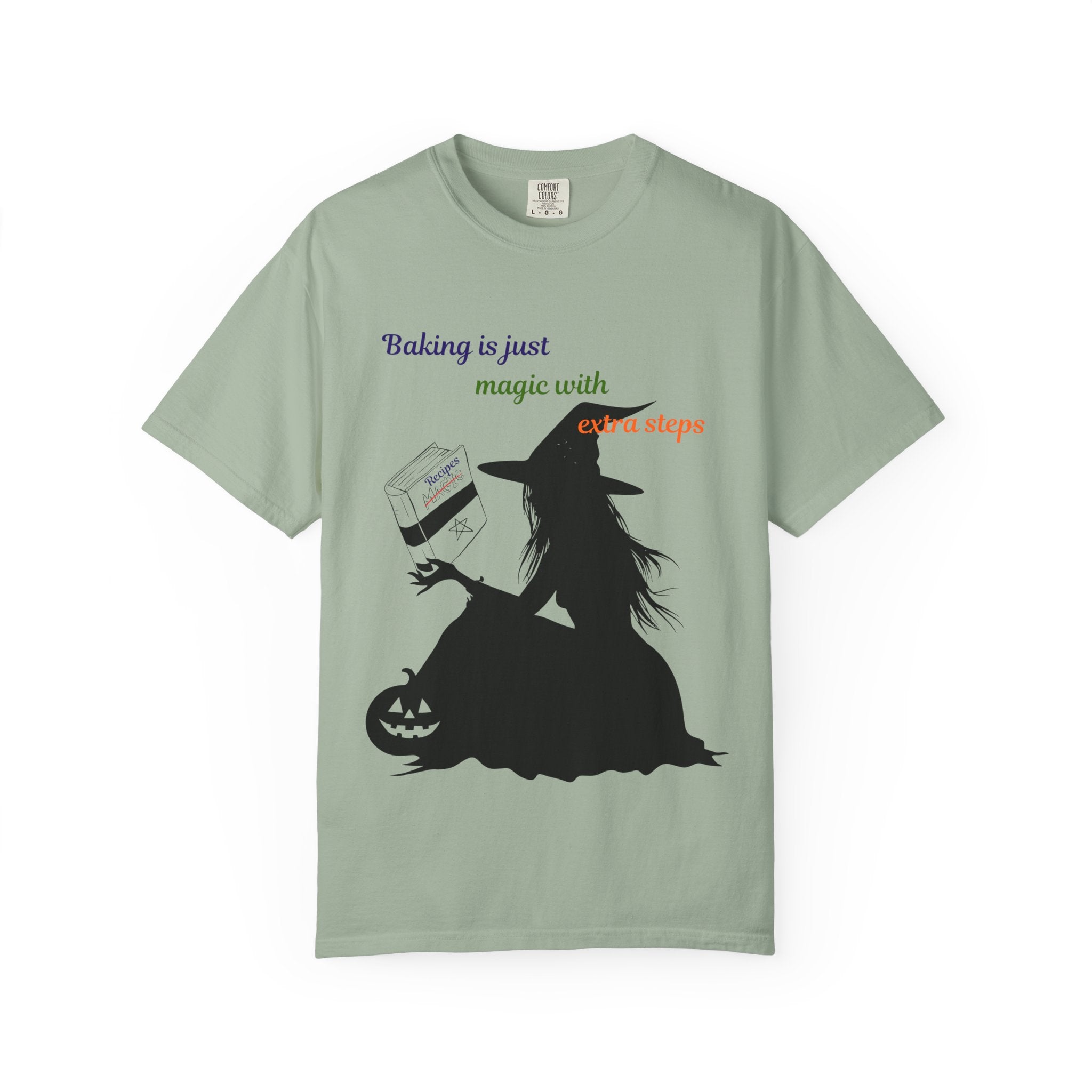 Witch Baker T-Shirt — "Baking is just magic with a step" Halloween Graphic Tee