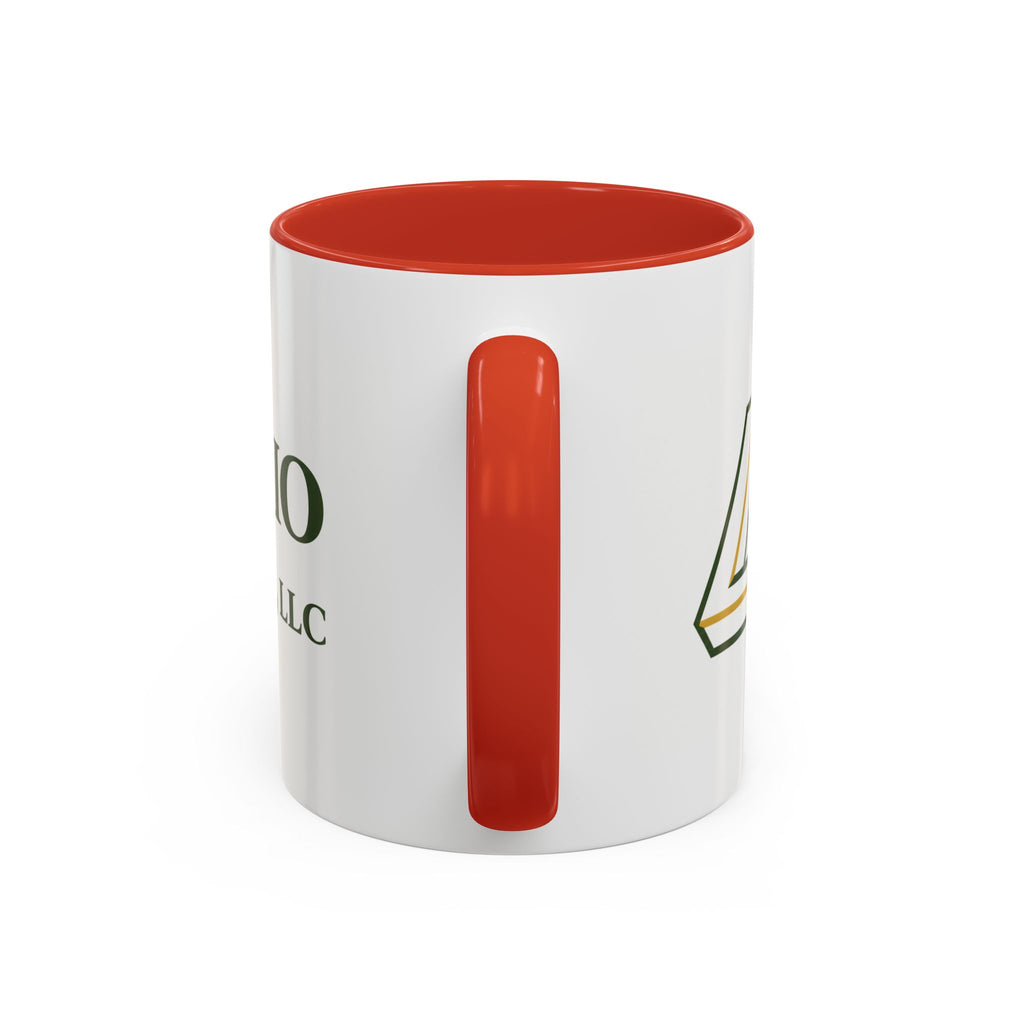 Sagefolio Advisors Logo Accent Coffee Mug — Branded Business Mug (11/15oz)