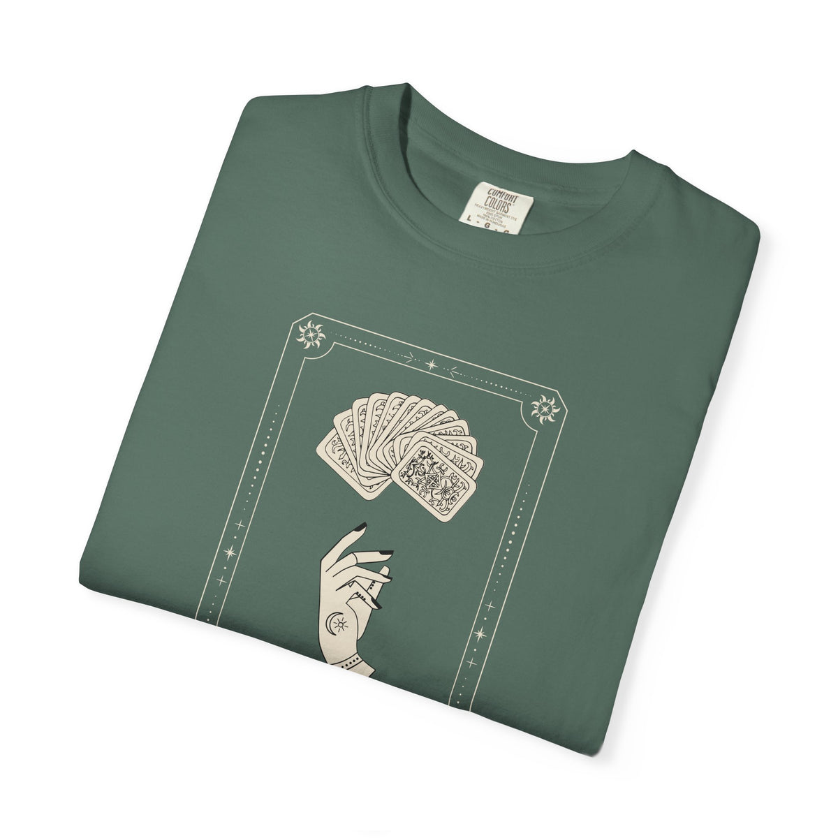 Tarot-Inspired 'Ace of Cups' Graphic T-Shirt — Minimal Occult Tee