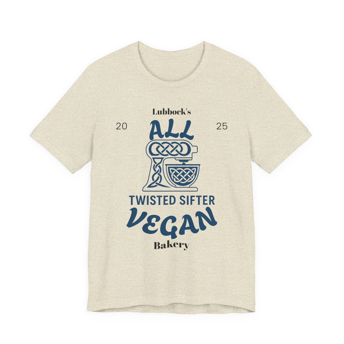 Twisted Sifter Bakery Logo Tee — Minimal Artisan Bakery T-Shirt