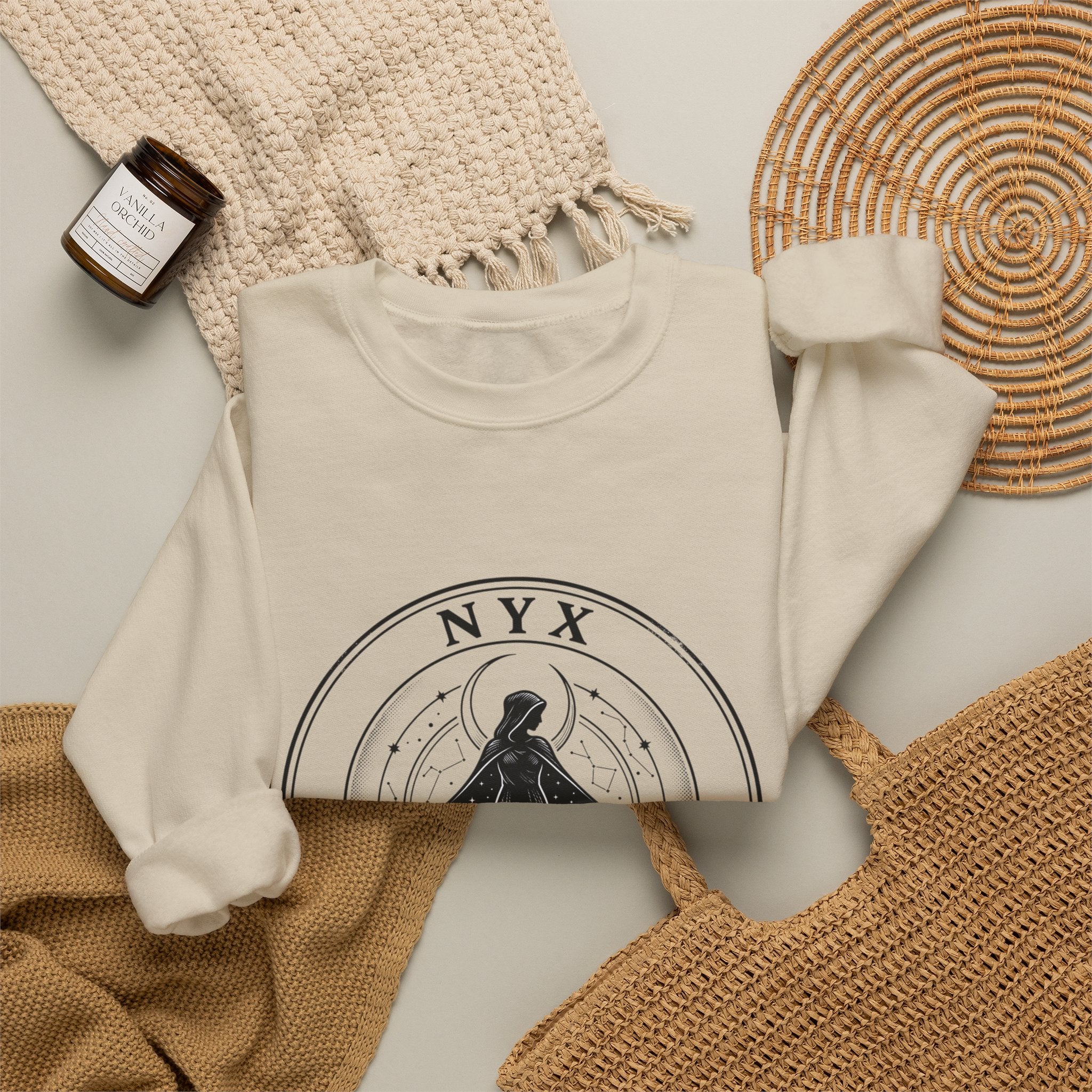 Nyx Night Studies Sweatshirt | Greek Mythology, Mythcore