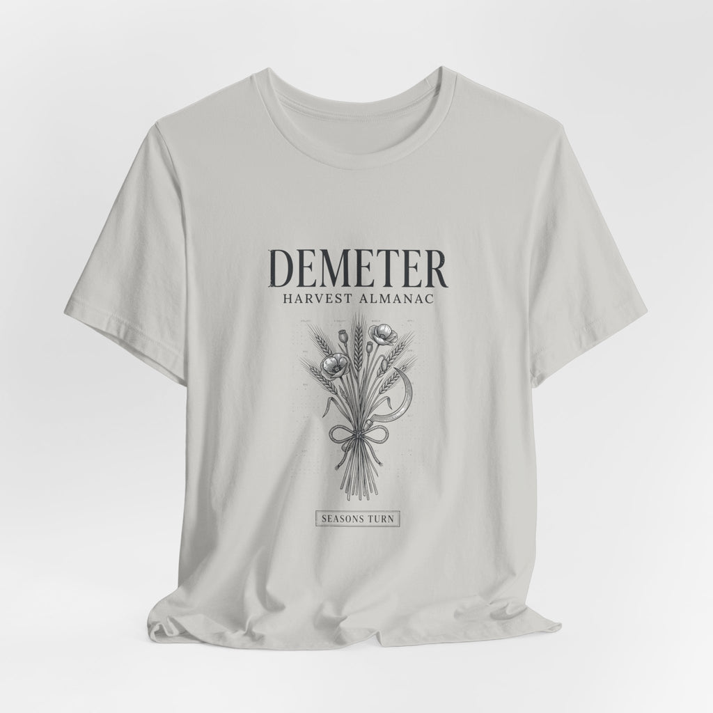 Demeter Harvest Almanac T-Shirt | Greek Mythology, Mythcore