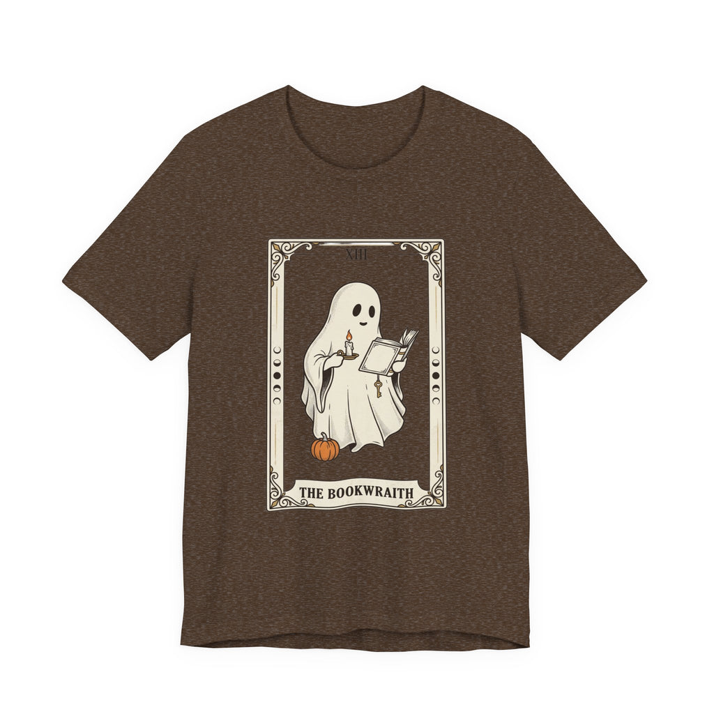 Bookwraith Ghost Reading Tee | Spooky Reader, Halloween Bookish