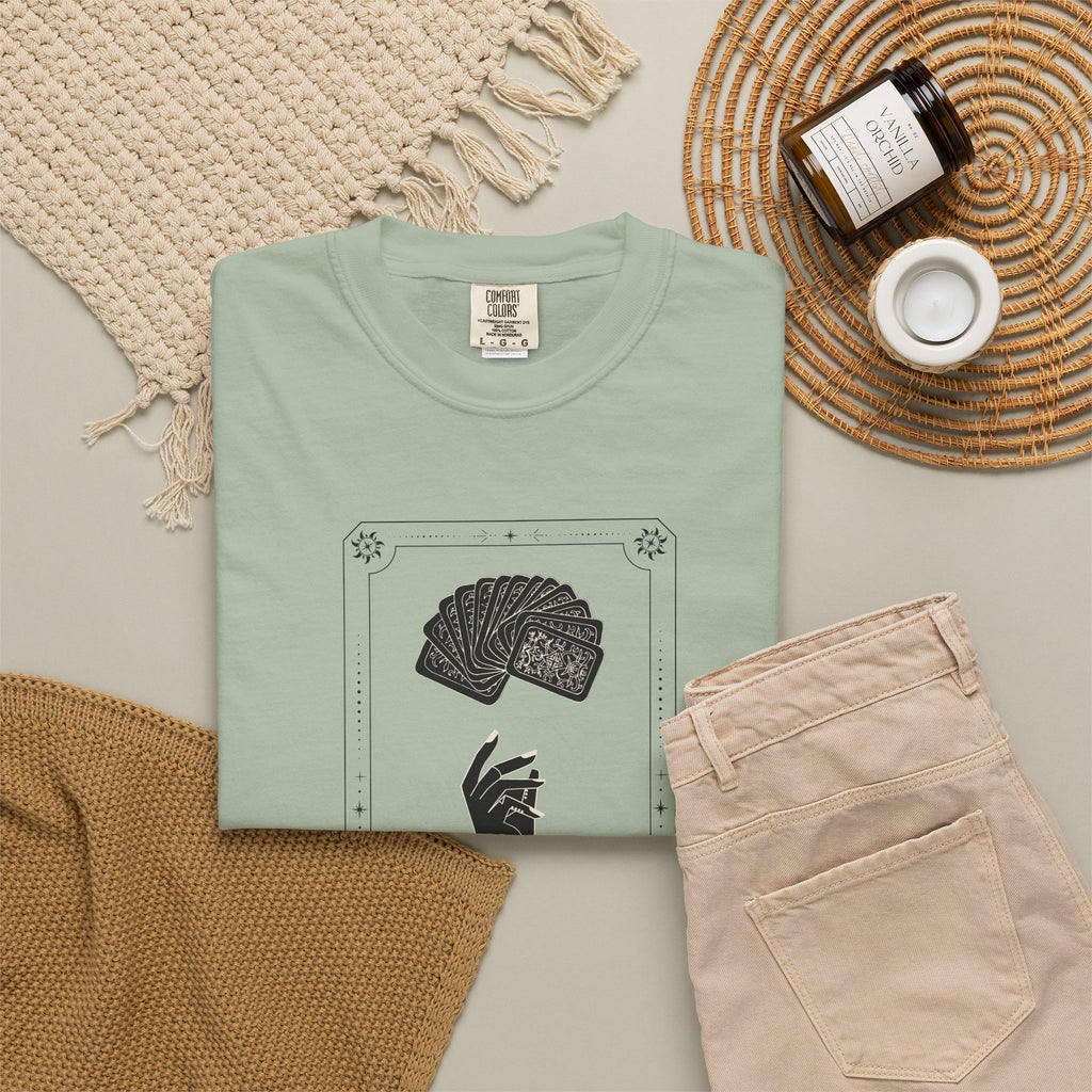 Tarot-Inspired 'Ace of Cups' Graphic T-Shirt — Minimal Occult Tee