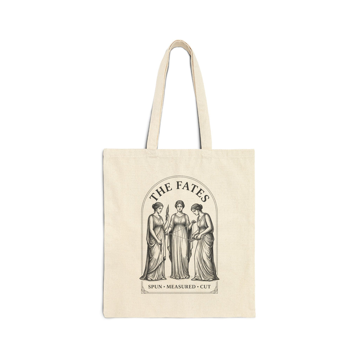The Fates Tote | Greek Mythology, Mythcore Classical Art Canvas