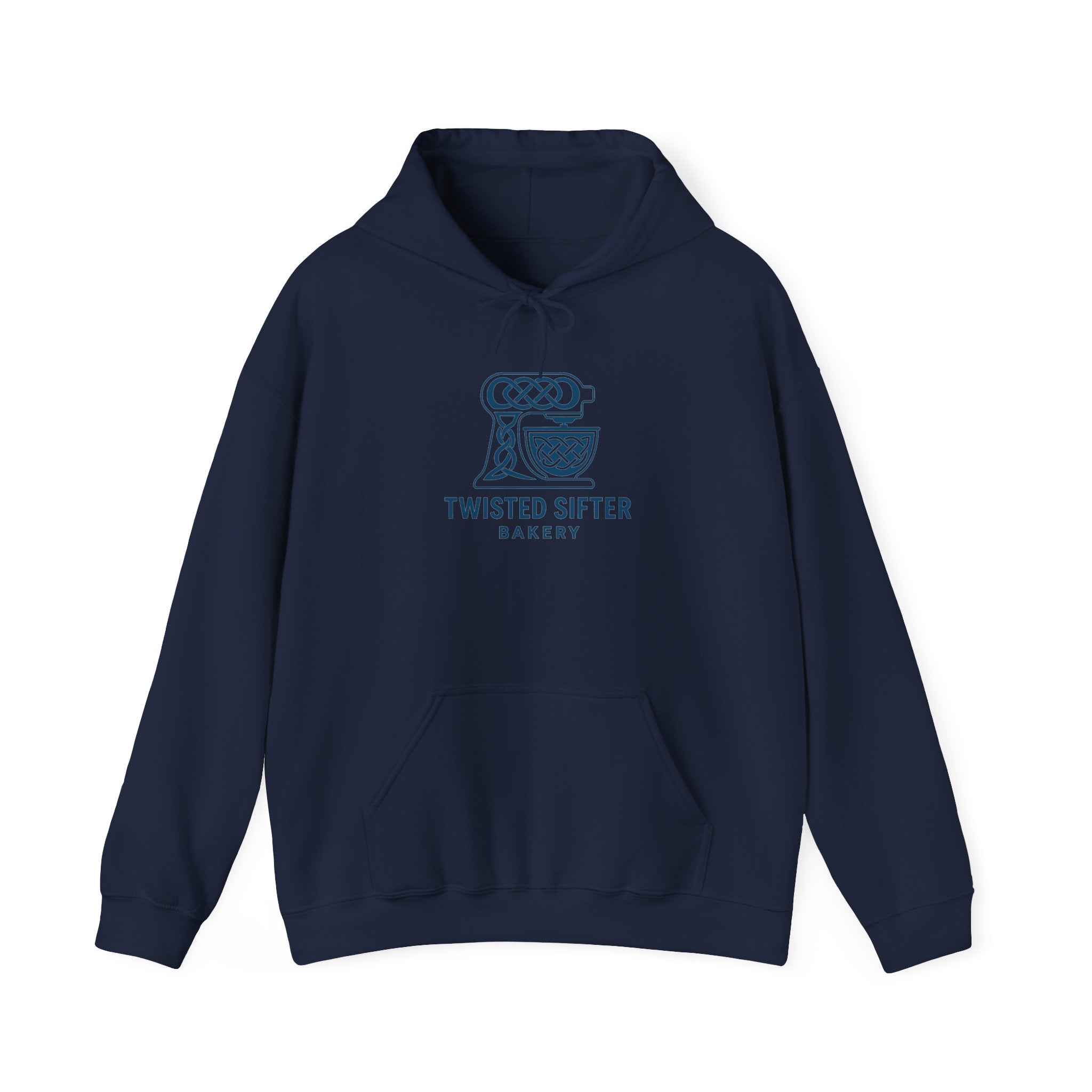 Bakery Logo Hoodie — "Twisted Sifter Bakery" Pullover