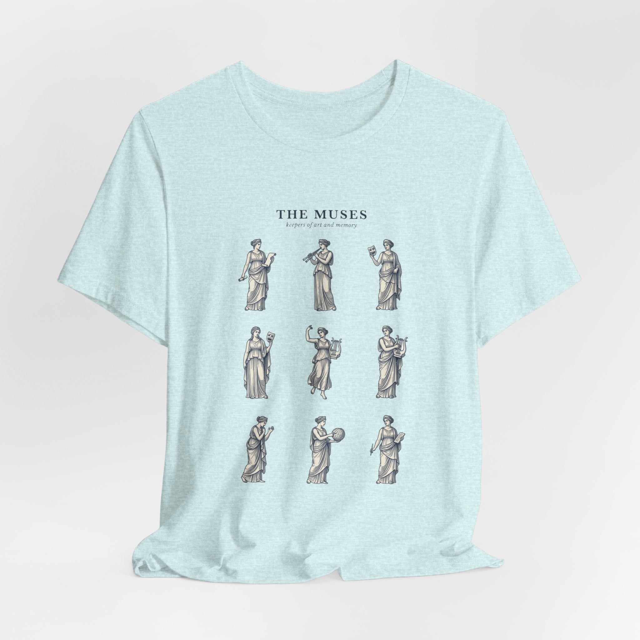 The Muses Tee | Greek Mythology, Mythcore Classic Art