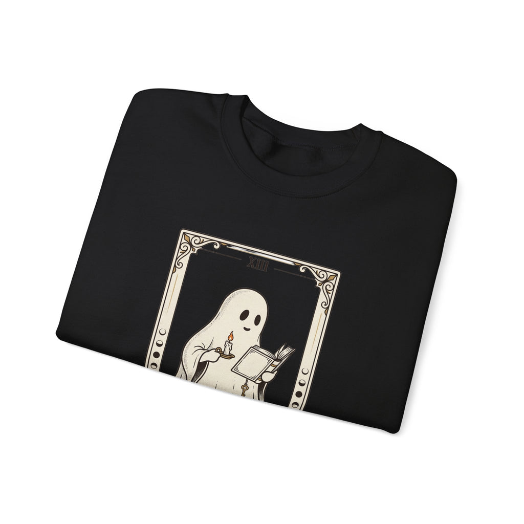 Ghost Reader tarot card Sweatshirt | Spooky Reader, Halloween bookish