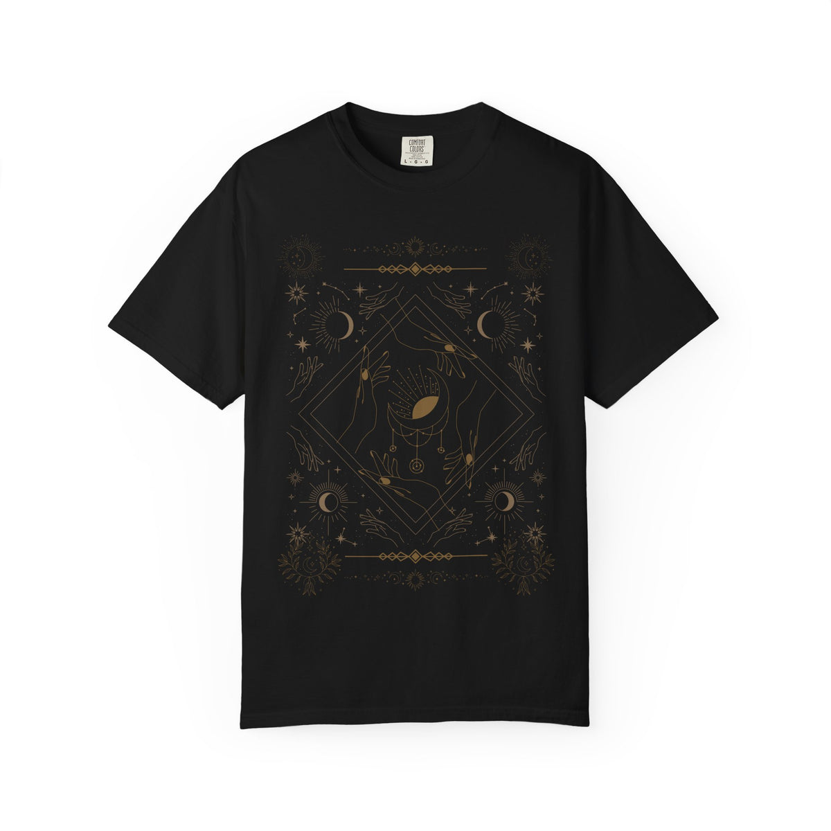 Celestial Moon Phases T-Shirt — Mystic Astrology Graphic Tee