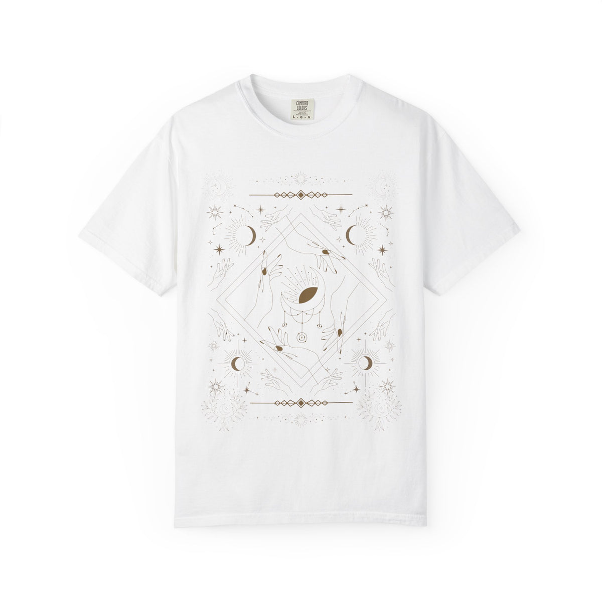 Celestial Moon Phases T-Shirt — Mystic Astrology Graphic Tee