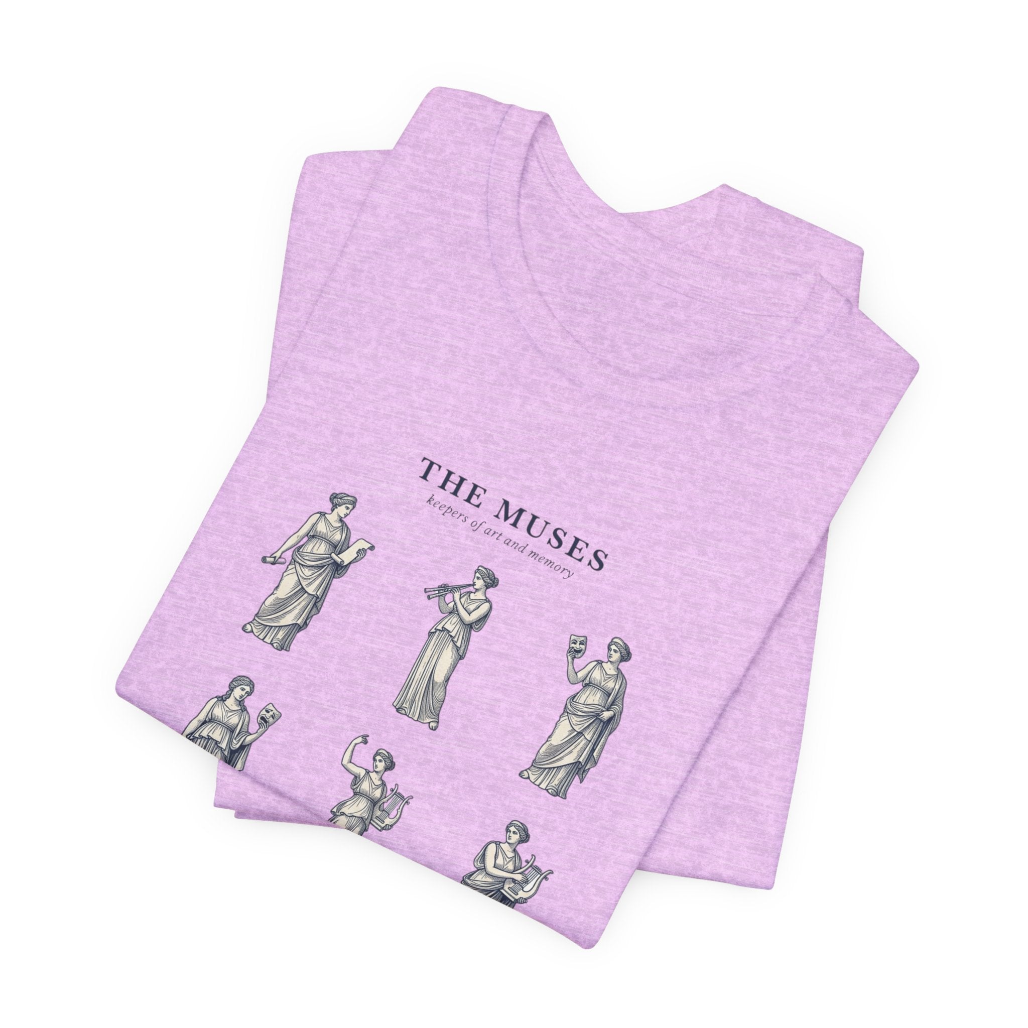 The Muses Tee | Greek Mythology, Mythcore Classic Art