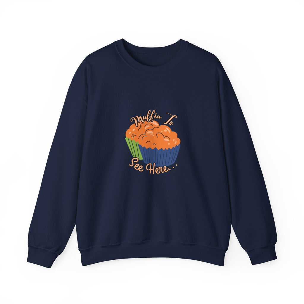 Pumpkin Muffin 'So Tired' Crewneck Sweatshirt