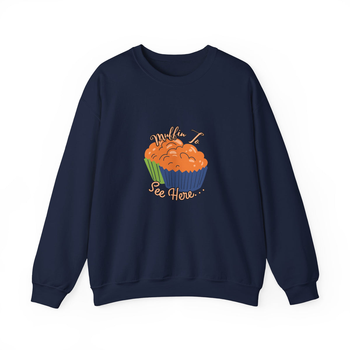 Pumpkin Muffin 'So Tired' Crewneck Sweatshirt
