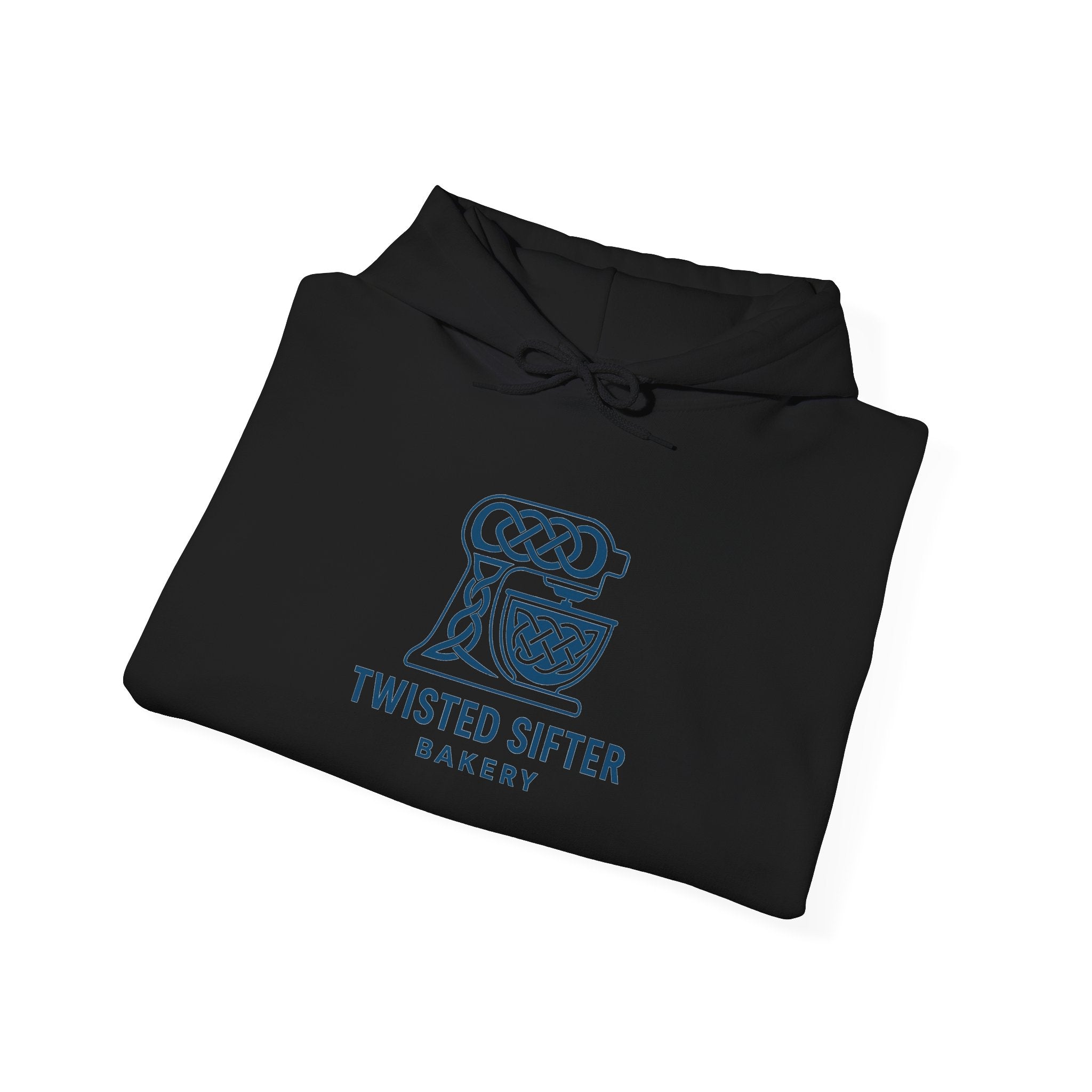 Bakery Logo Hoodie — "Twisted Sifter Bakery" Pullover