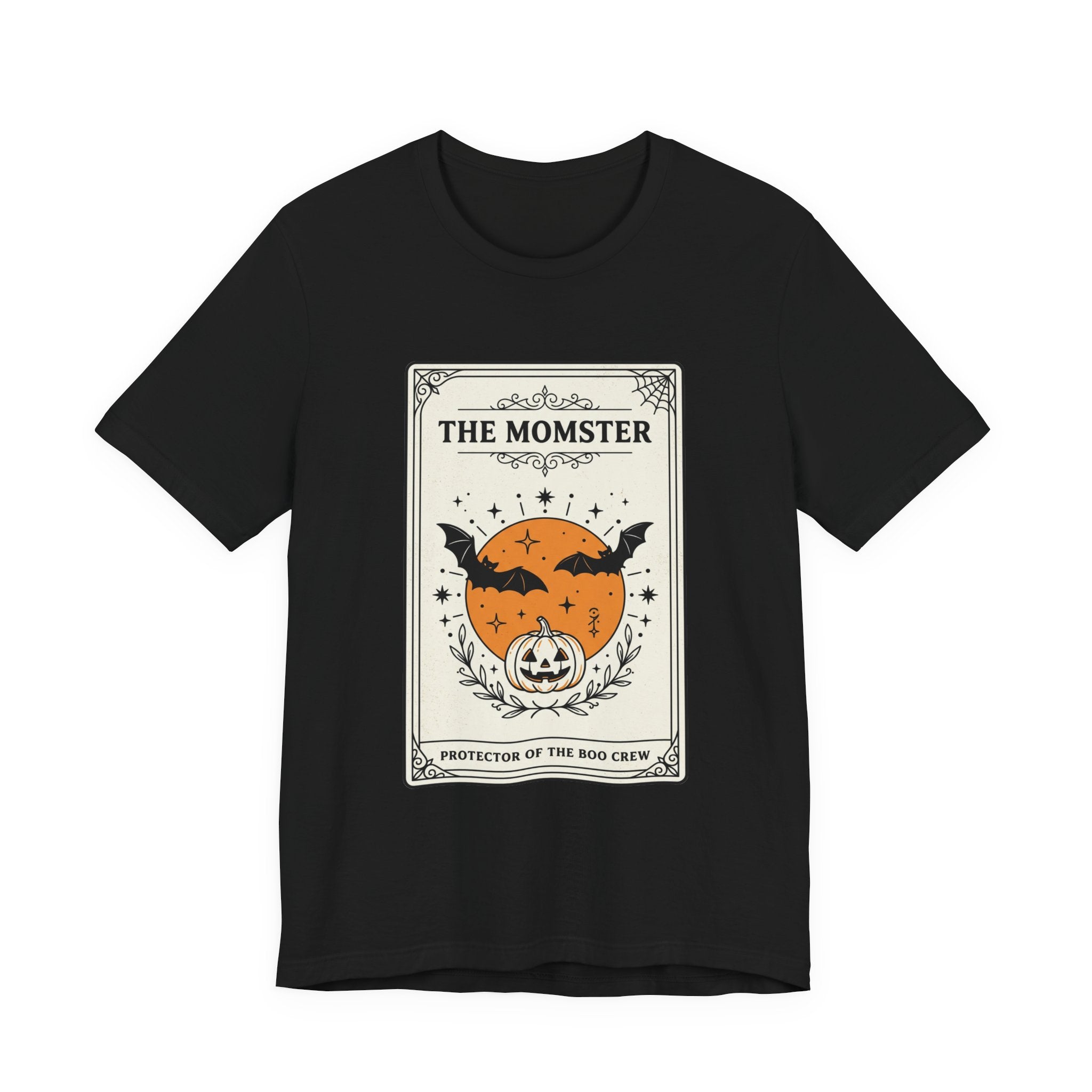 Momster Halloween Pumpkin Bat Tee | Momster Halloween T-Shirt