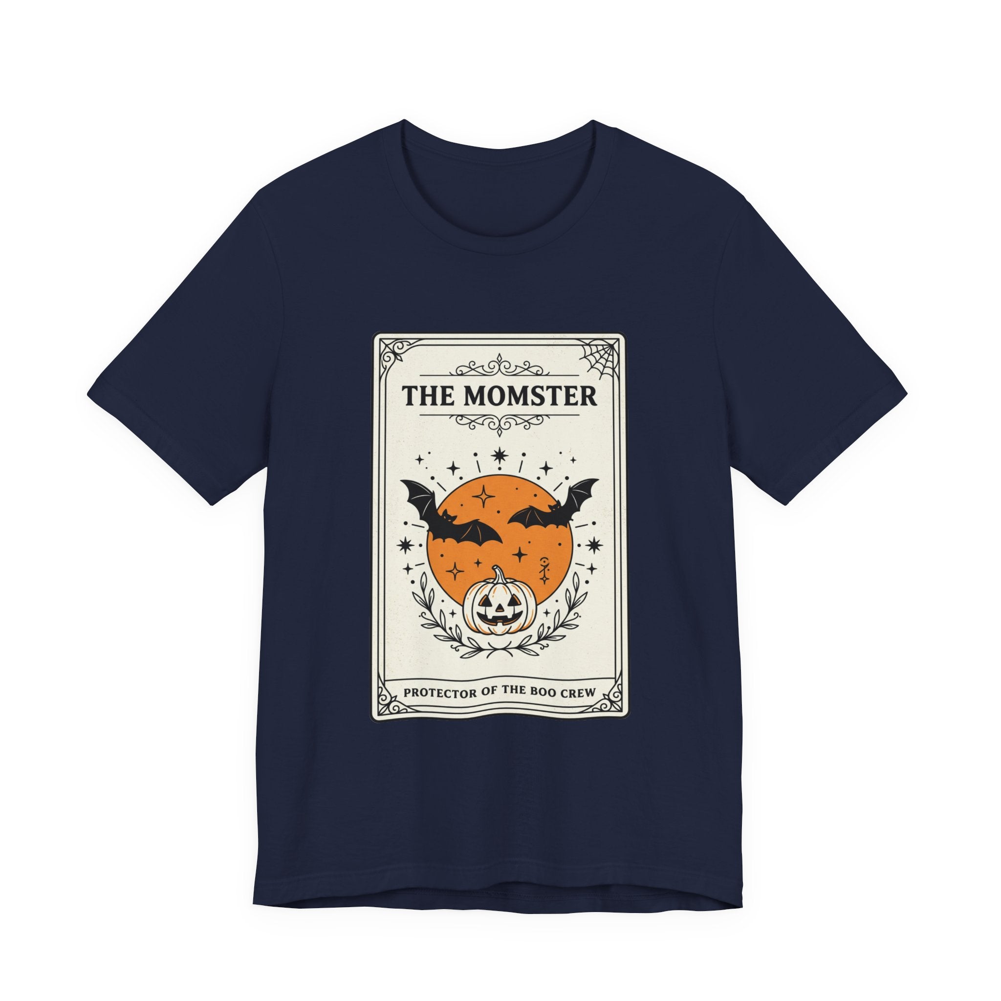 Momster Halloween Pumpkin Bat Tee | Momster Halloween T-Shirt