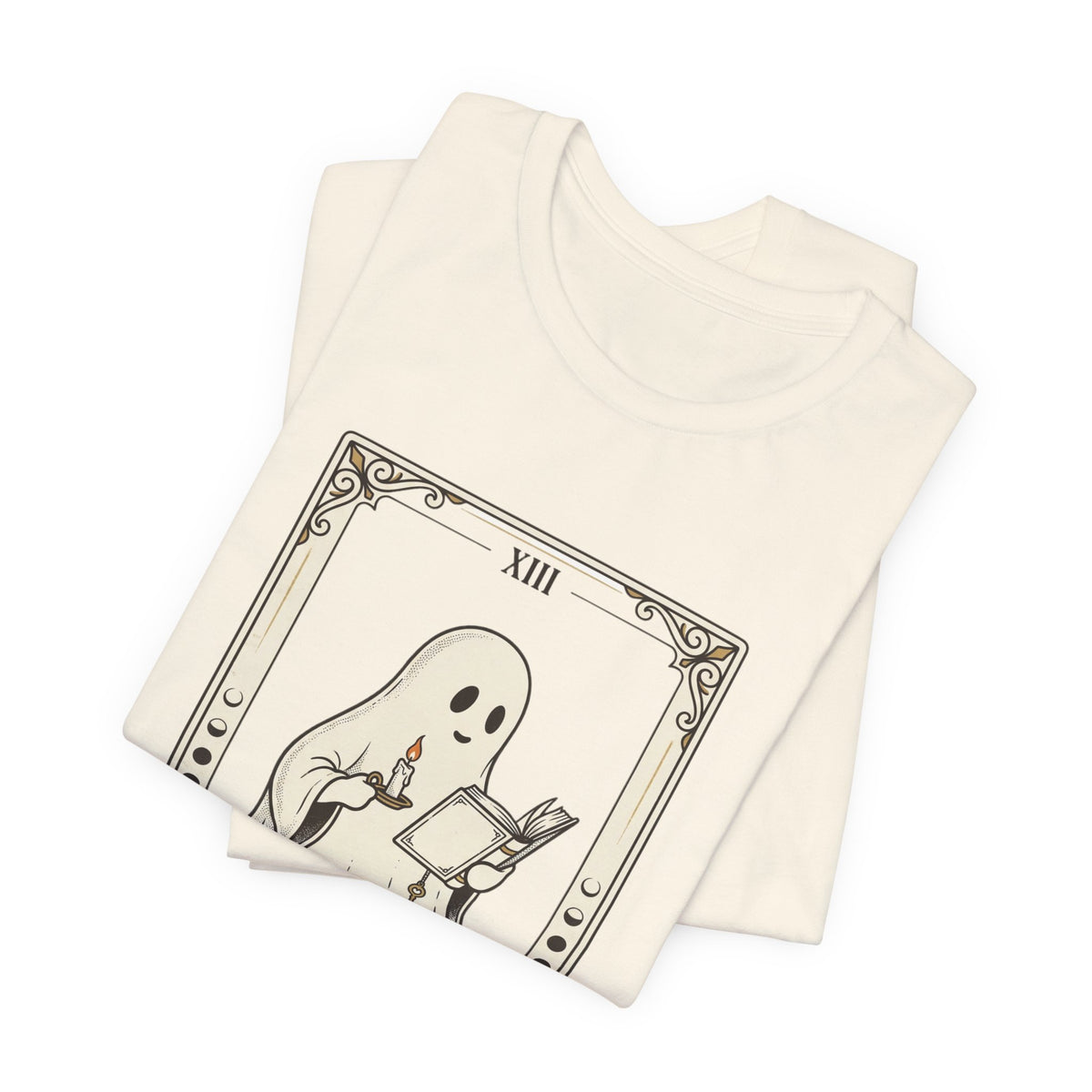 Bookwraith Ghost Reading Tee | Spooky Reader, Halloween Bookish