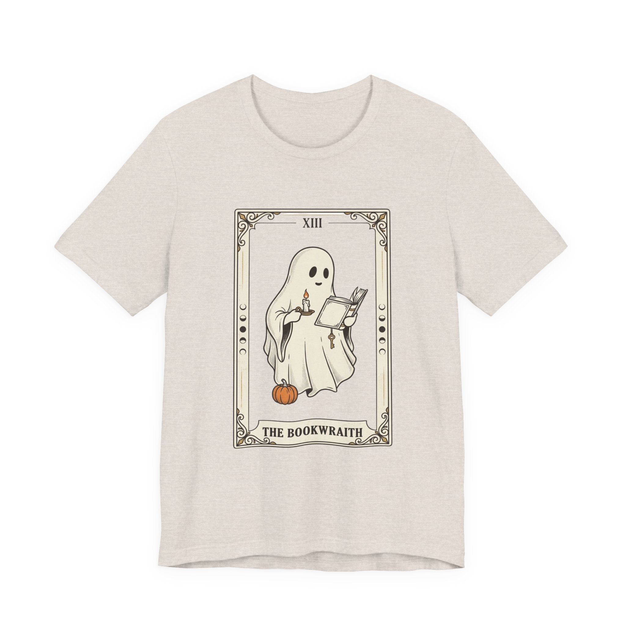 Bookwraith Ghost Reading Tee | Spooky Reader, Halloween Bookish