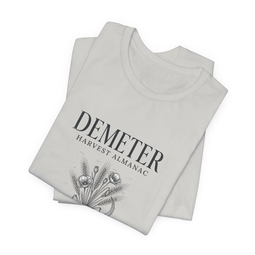 Demeter Harvest Almanac T-Shirt | Greek Mythology, Mythcore