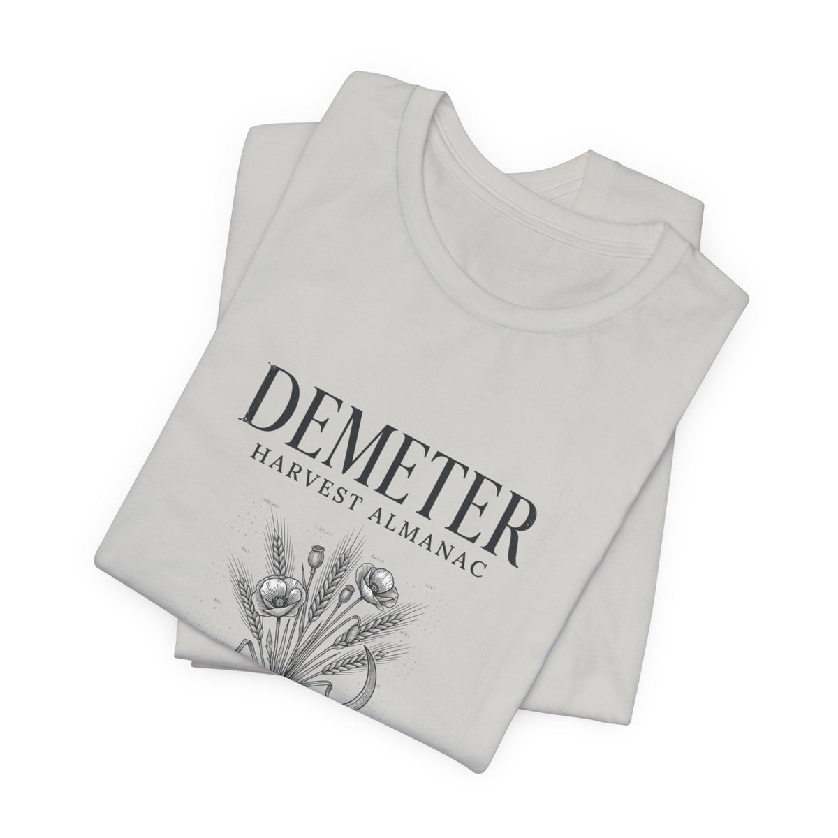 Demeter Harvest Almanac T-Shirt | Greek Mythology, Mythcore