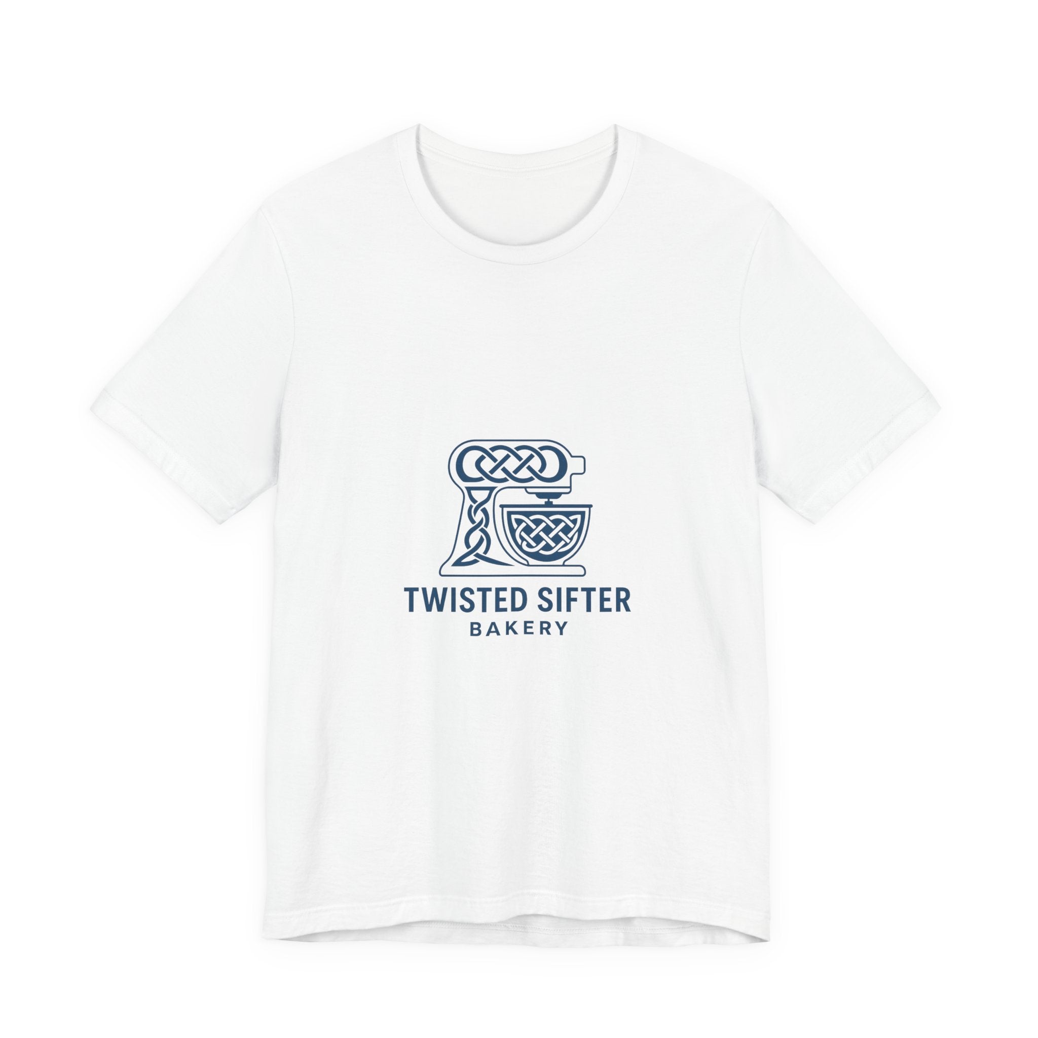 Twisted Sifter Bakery Logo Tee — Minimal Artisan Bakery T-Shirt