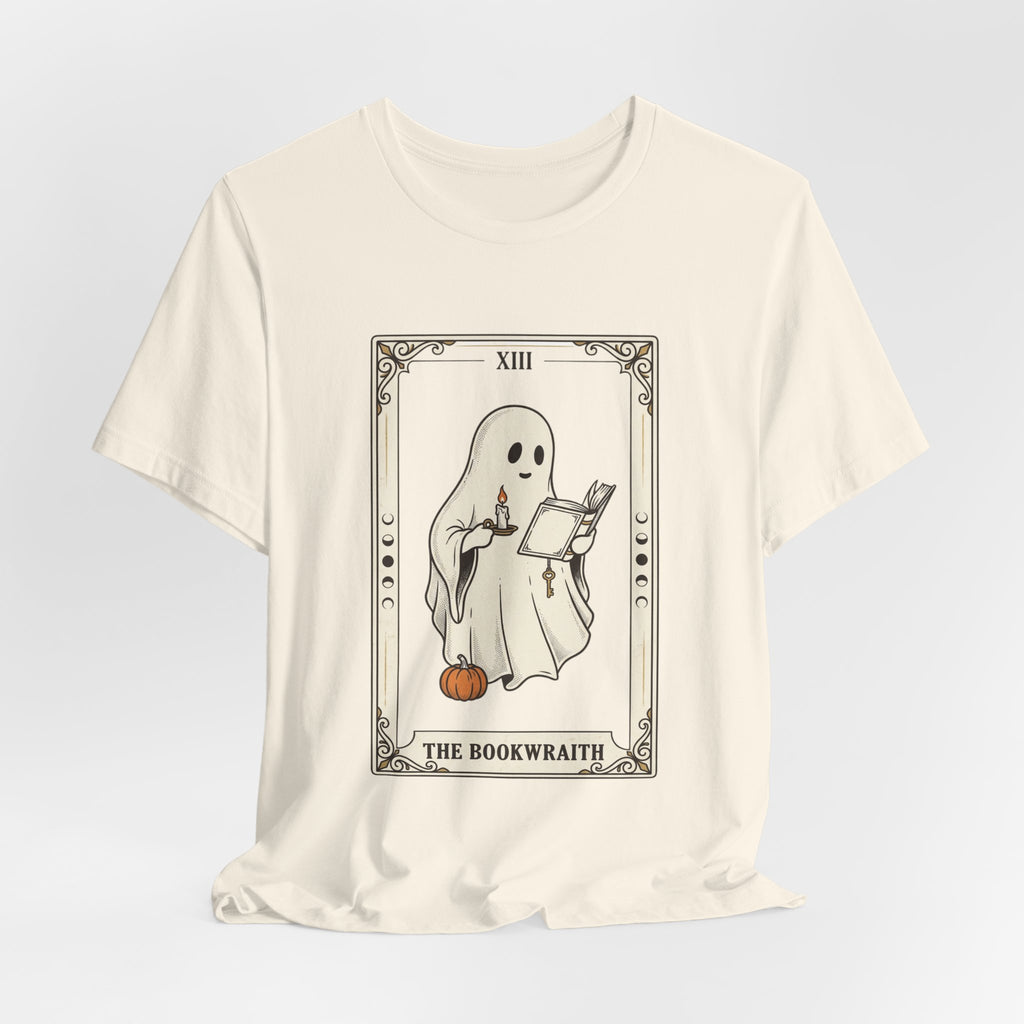 Bookwraith Ghost Reading Tee | Spooky Reader, Halloween Bookish