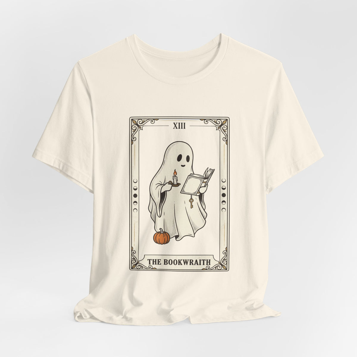 Bookwraith Ghost Reading Tee | Spooky Reader, Halloween Bookish