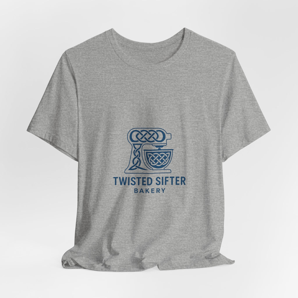 Twisted Sifter Bakery Logo Tee — Minimal Artisan Bakery T-Shirt