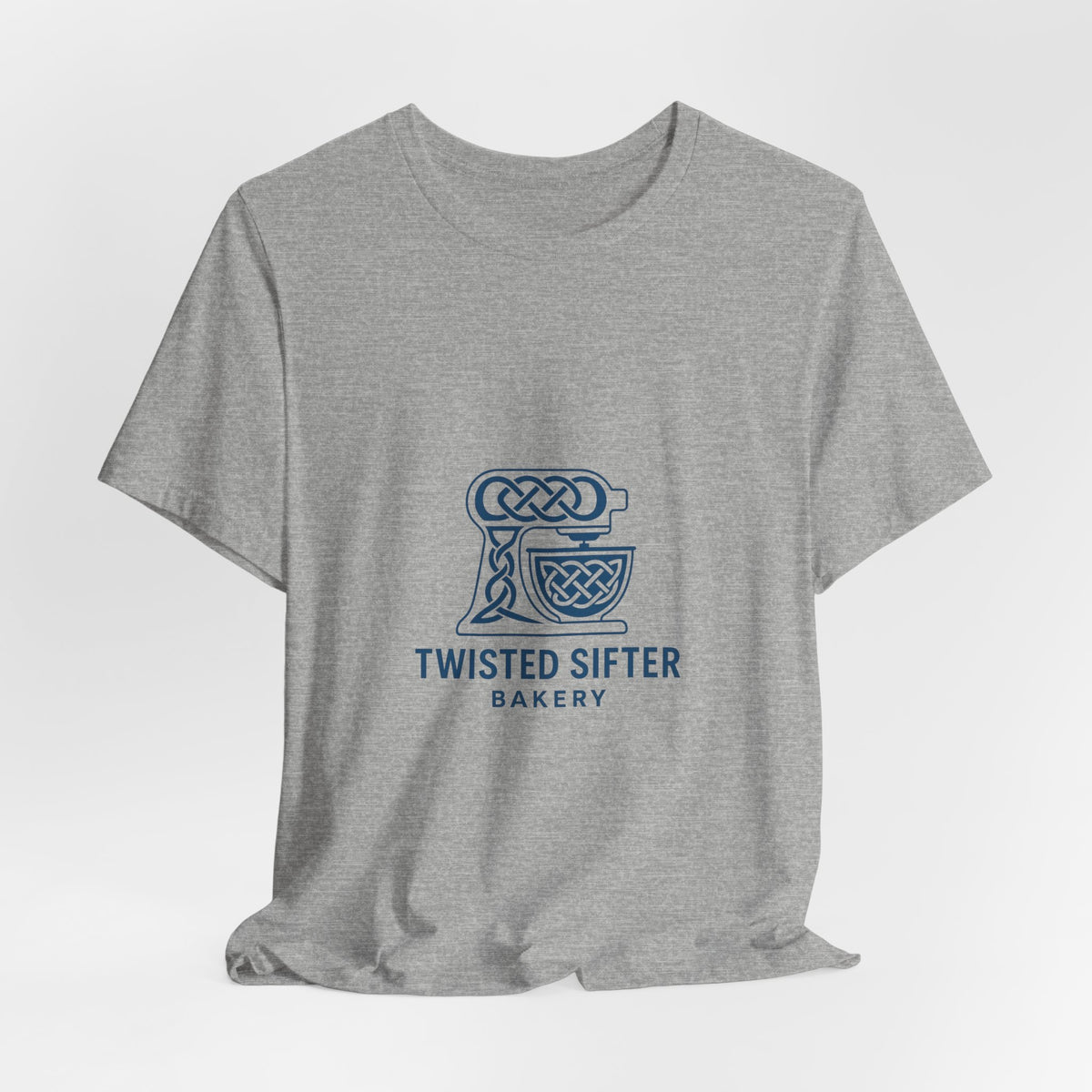 Twisted Sifter Bakery Logo Tee — Minimal Artisan Bakery T-Shirt