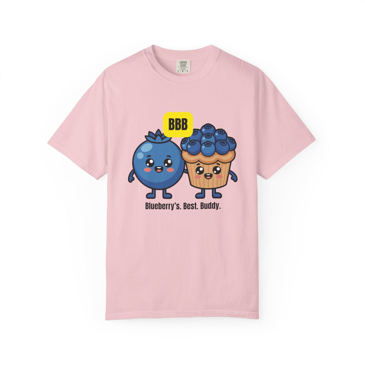 Blueberry’s Best Buddy T-Shirt — Cute Blueberry & Muffin Graphic Tee